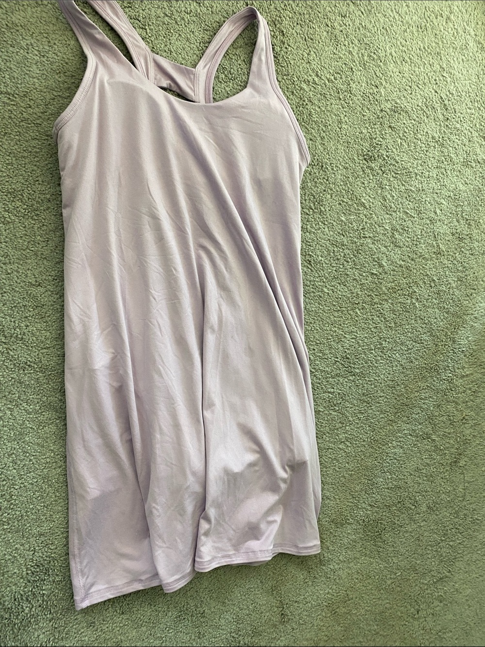 Time and Tru Light Lavender Tank Dress